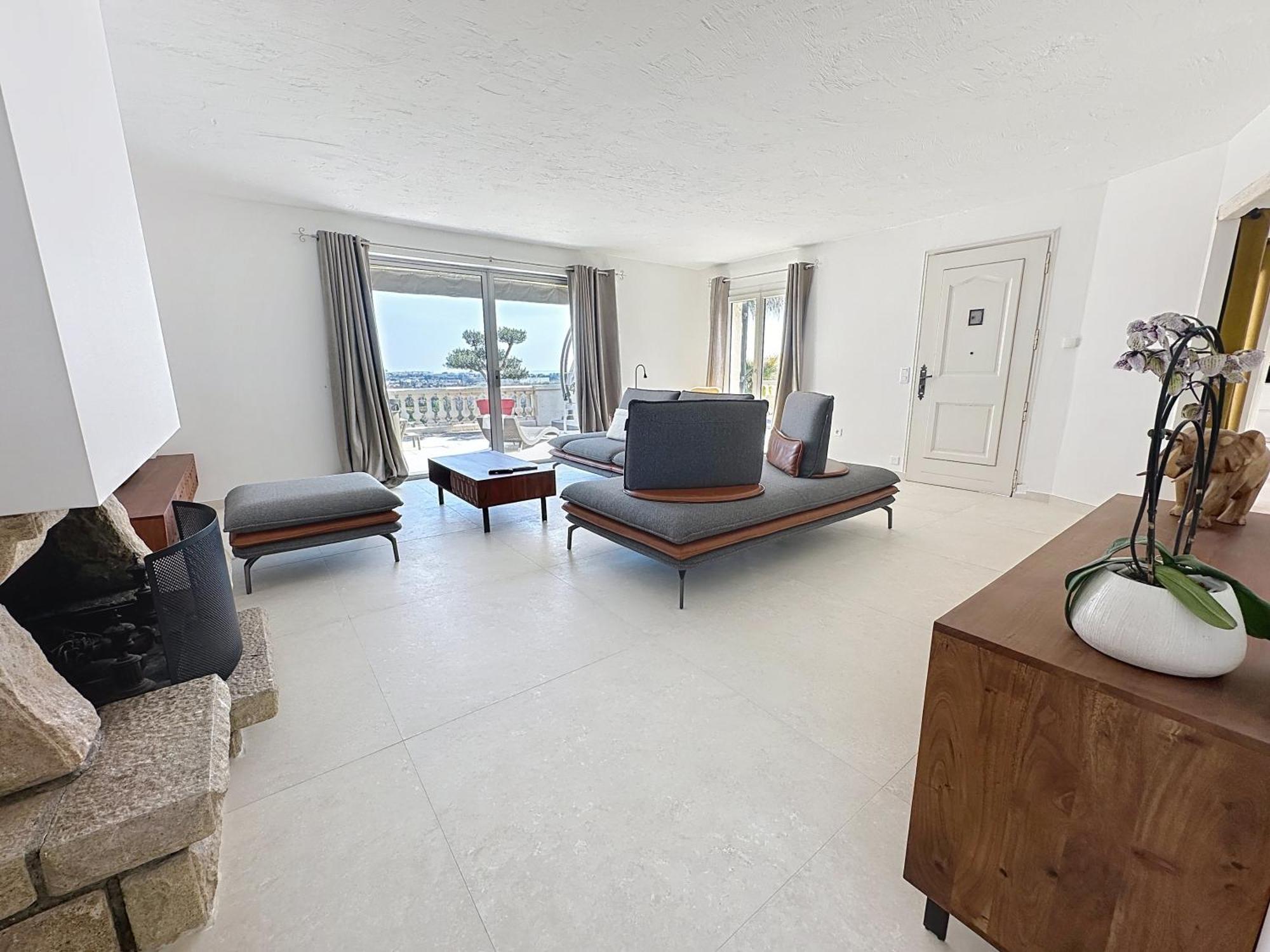 3 Bedrooms Villa Near Cannes - Pool & Jacuzzi - Sea View Mandelieu Eksteriør billede