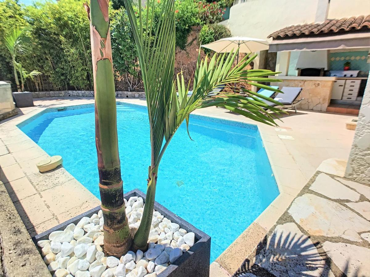 3 Bedrooms Villa Near Cannes - Pool & Jacuzzi - Sea View Mandelieu Eksteriør billede